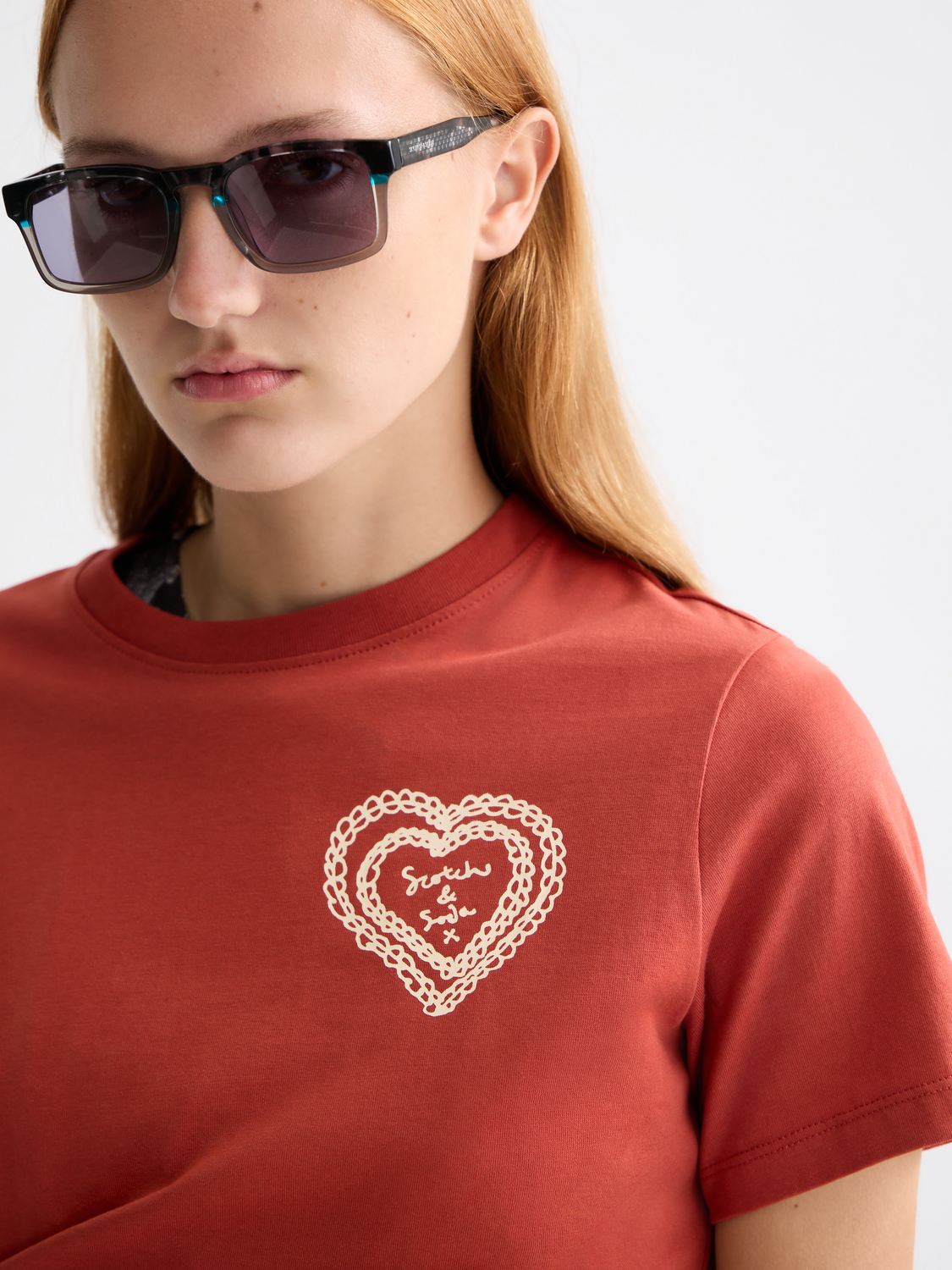 Chest artwork regular T-shirt