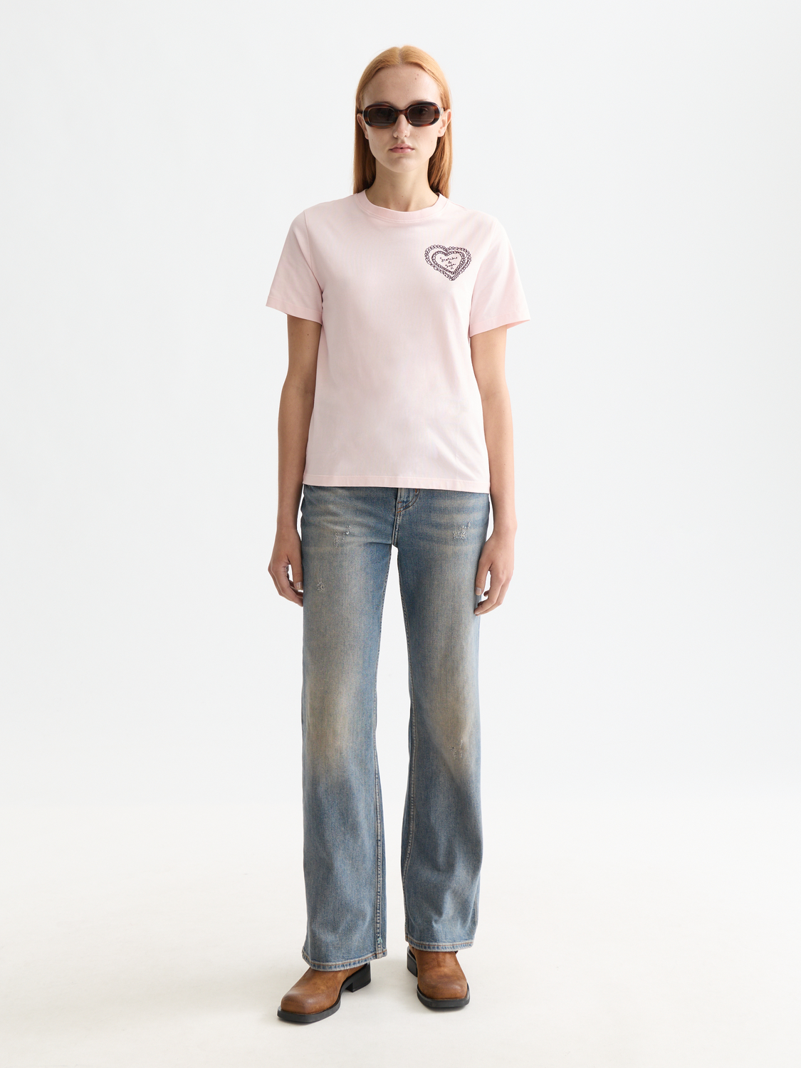 Chest artwork regular fit T-shirt