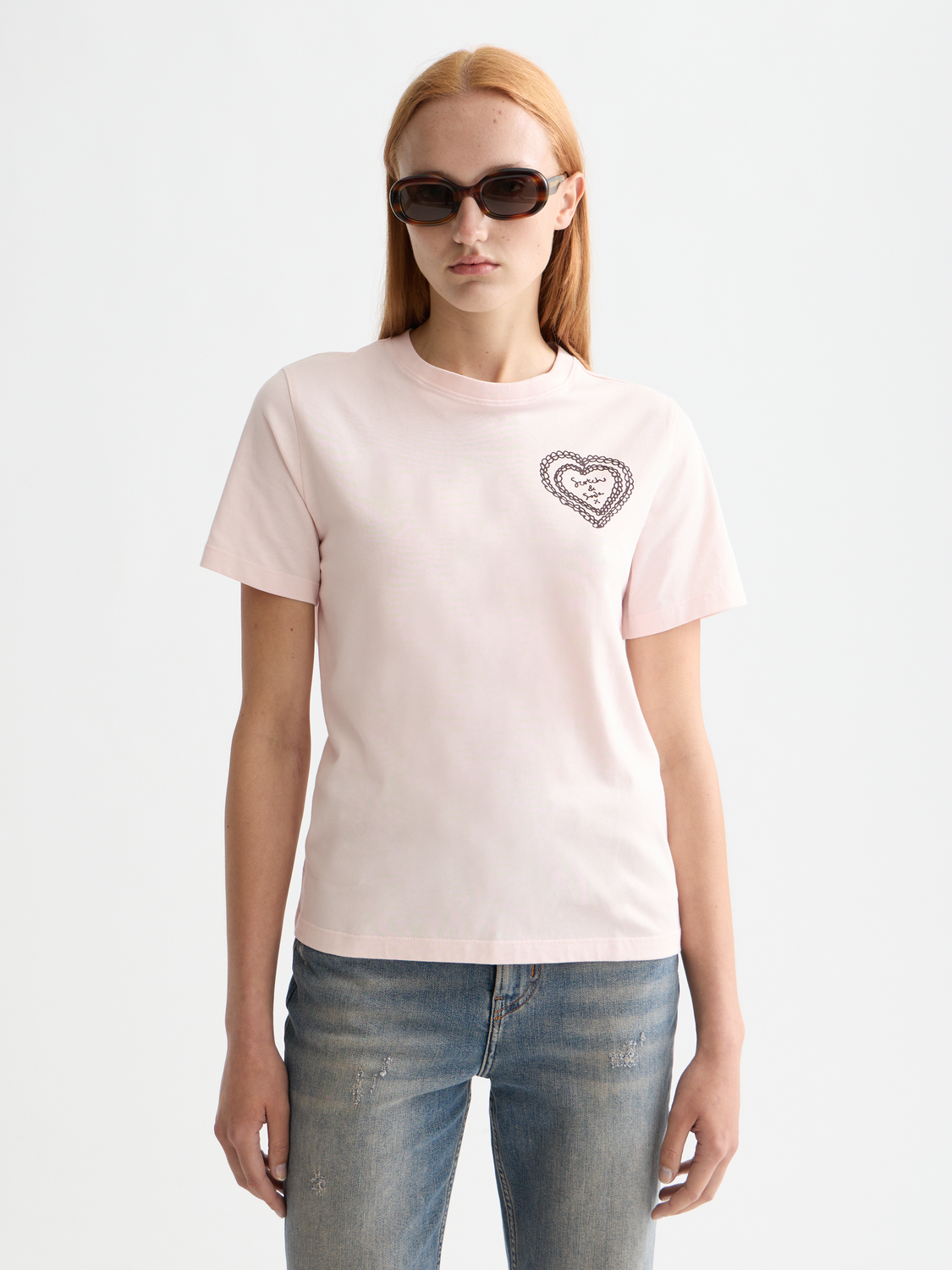 Chest artwork regular fit T-shirt