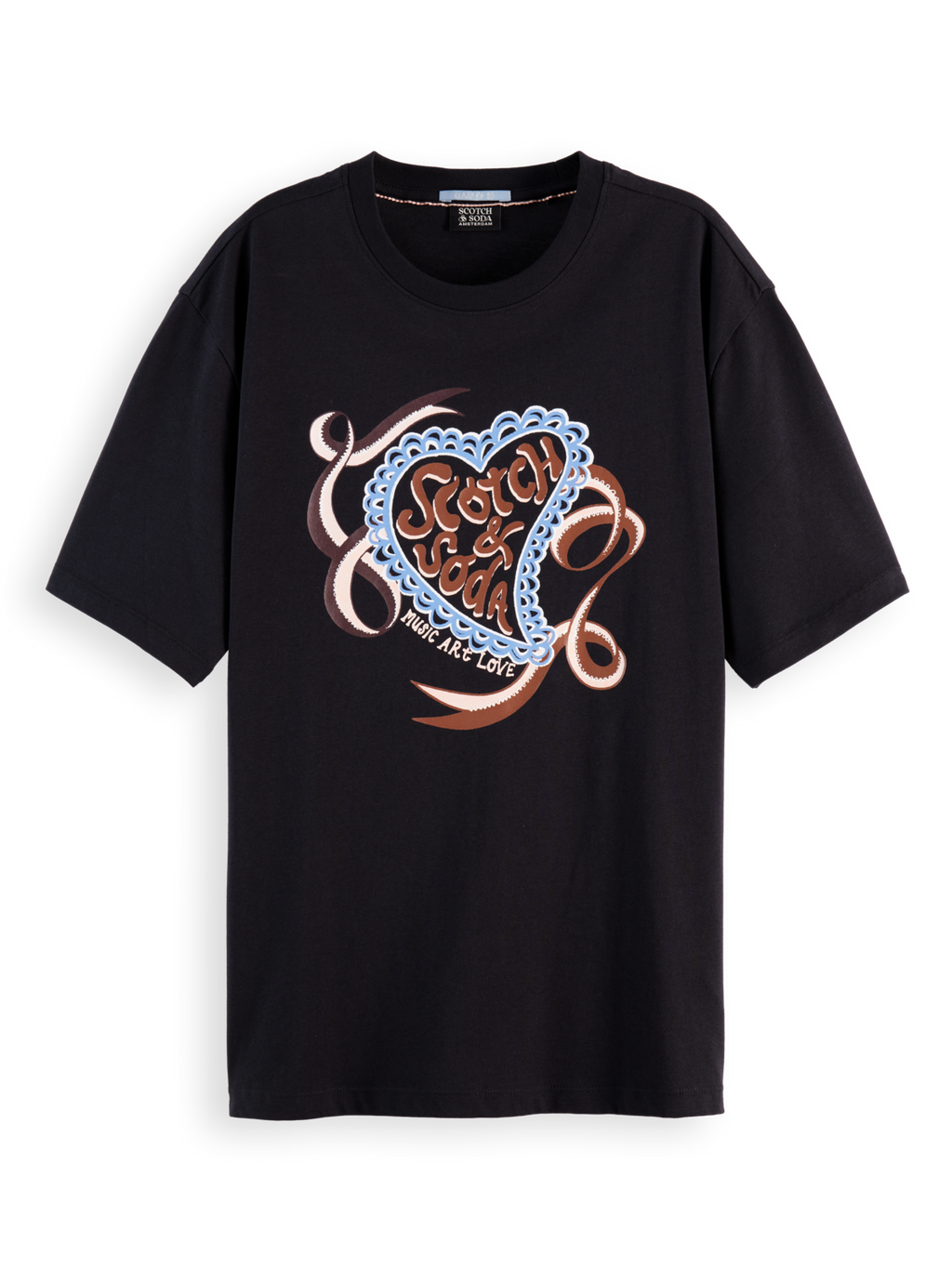Artwork loose T-shirt