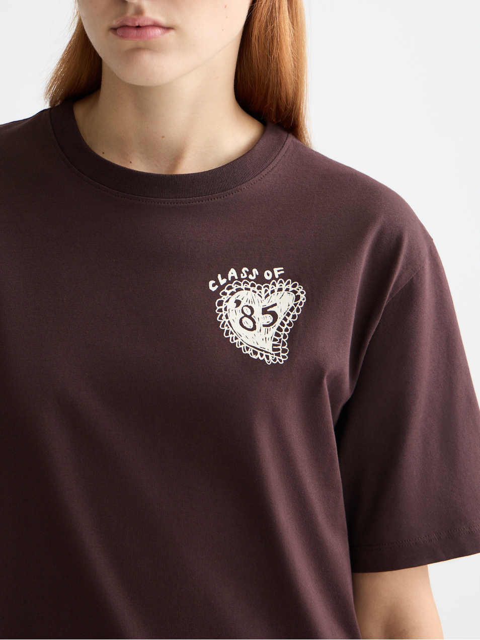 Witte SCOTCH & SODA T-shirt COTTON IN CONVERSION ARTWORK TSHIRT