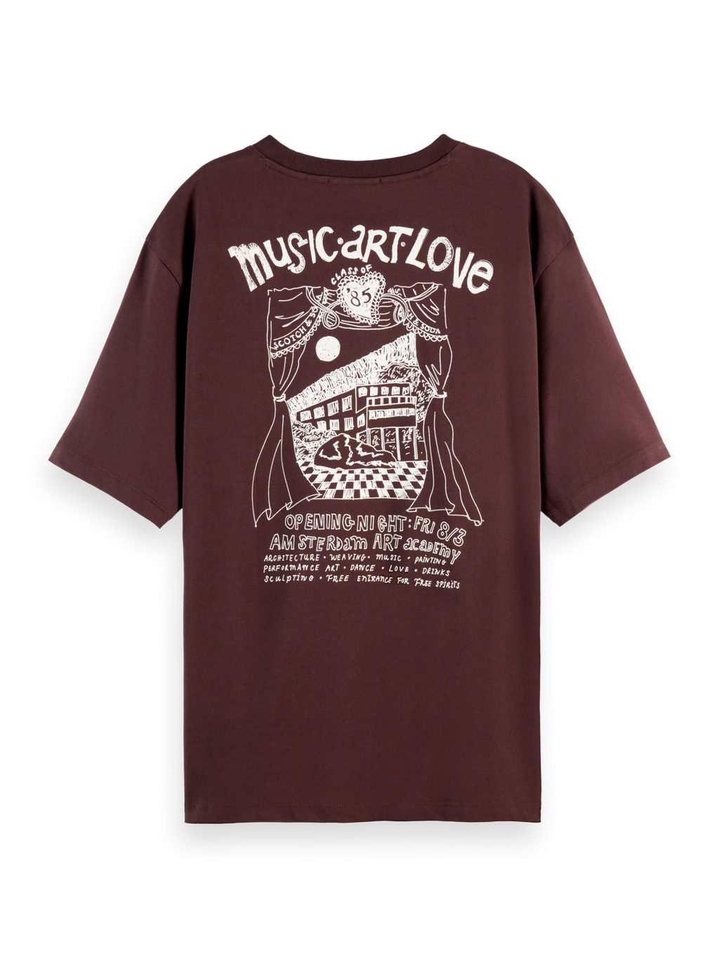 Artwork loose fit T-shirt