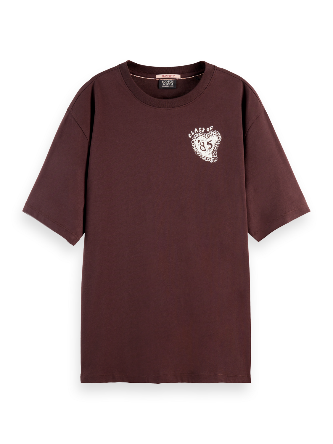 Artwork loose fit T-shirt – Scotch & Soda Amsterdam