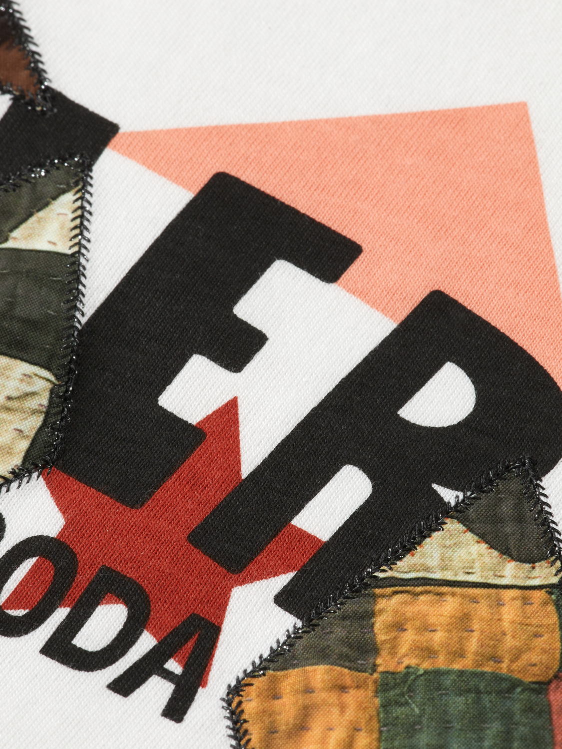 Elevated artwork loose T-shirt