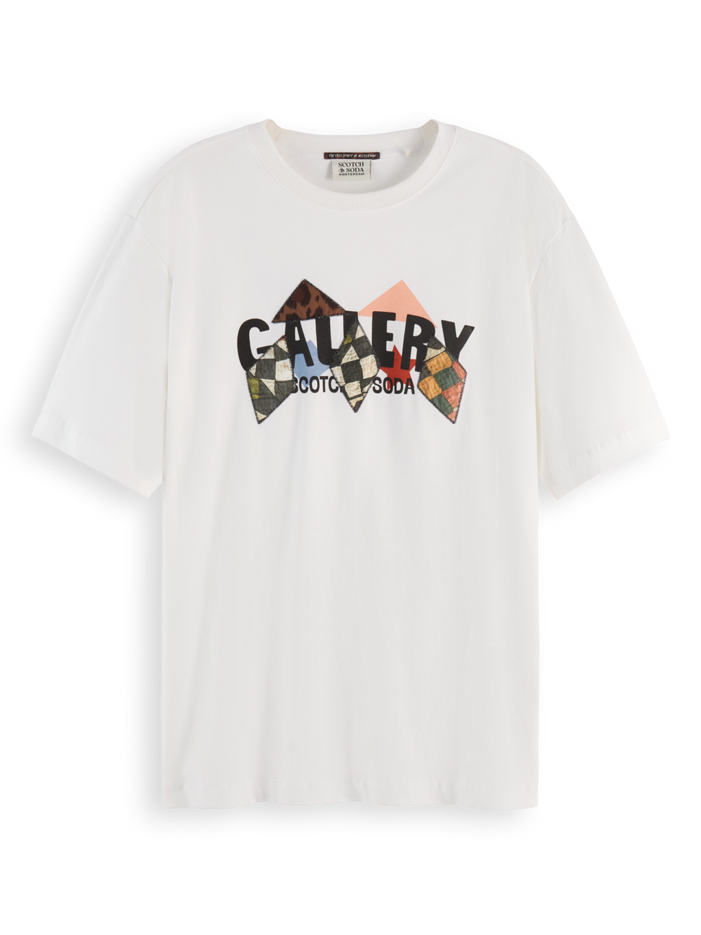 Elevated artwork loose T-shirt