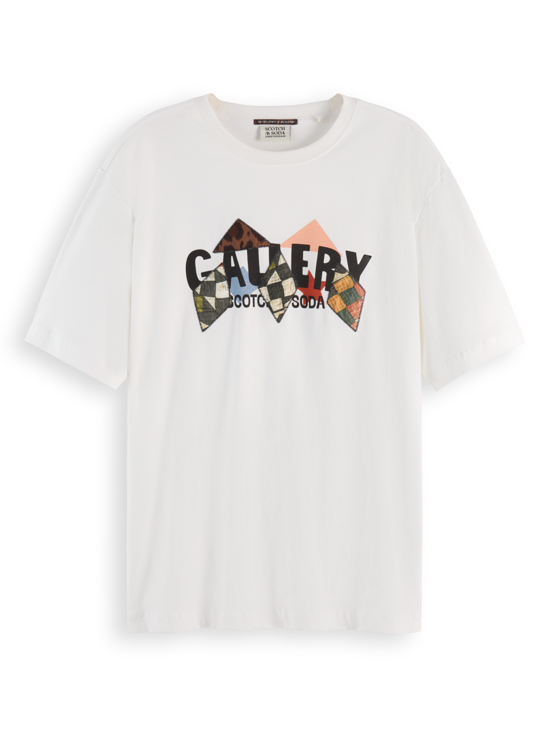 Elevated artwork loose T-shirt