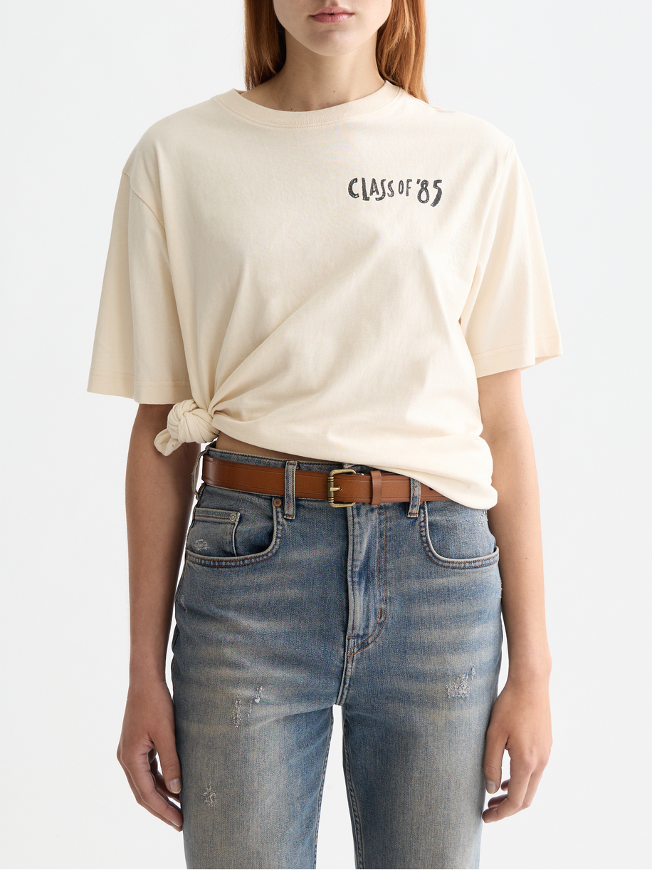 Gebroken wit SCOTCH & SODA T-shirt RELAXED-FIT ARTWORK T-SHIRT Gebroken wit SCOTCH & SODA T-shirt RELAXED-FIT ARTWORK T-SHIRT