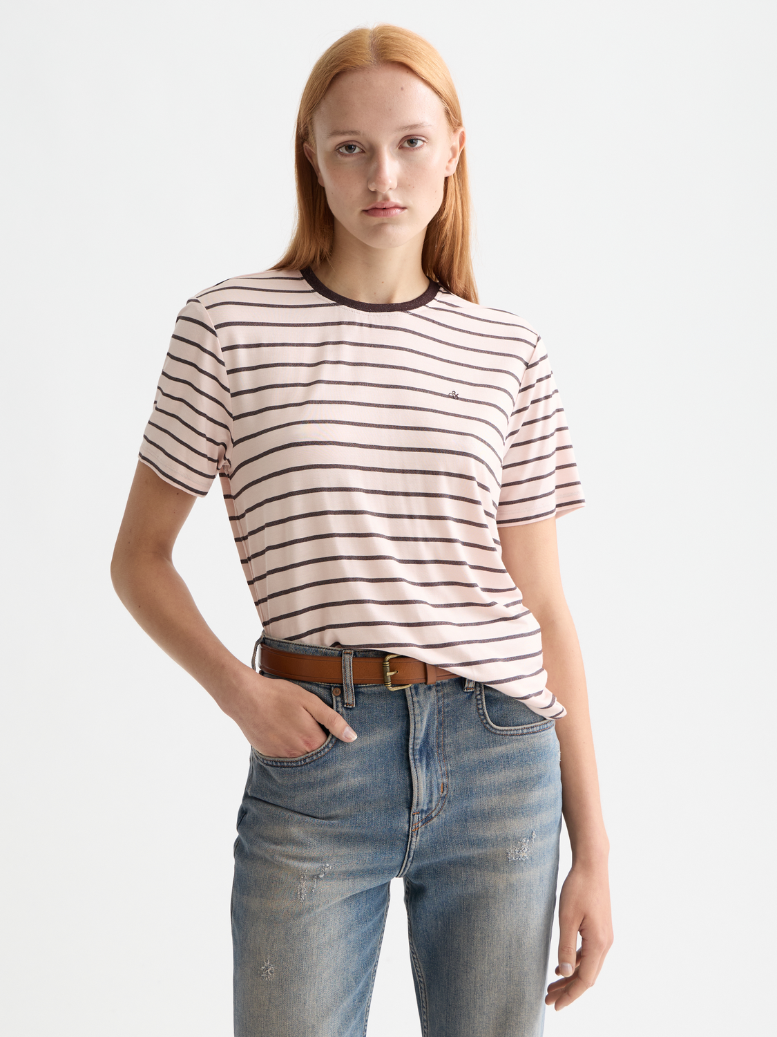 Striped regular T-shirt