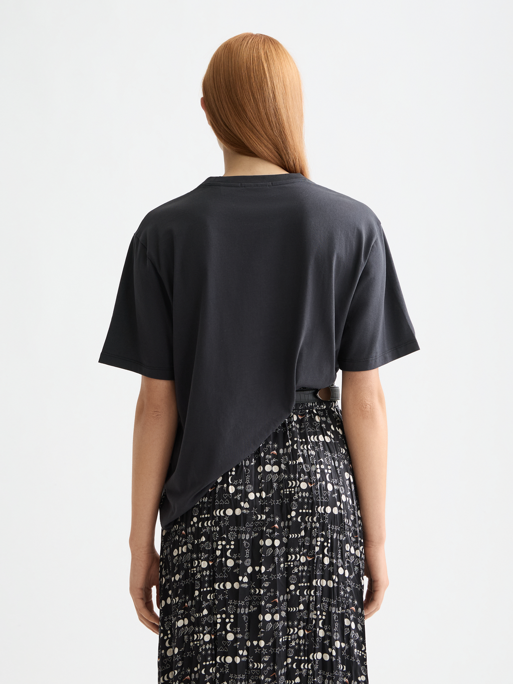 Loose leopard artwork T-shirt