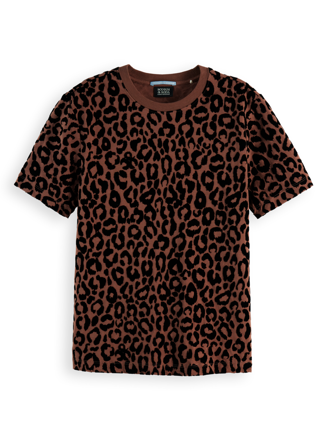 Flock artwork regular T-shirt