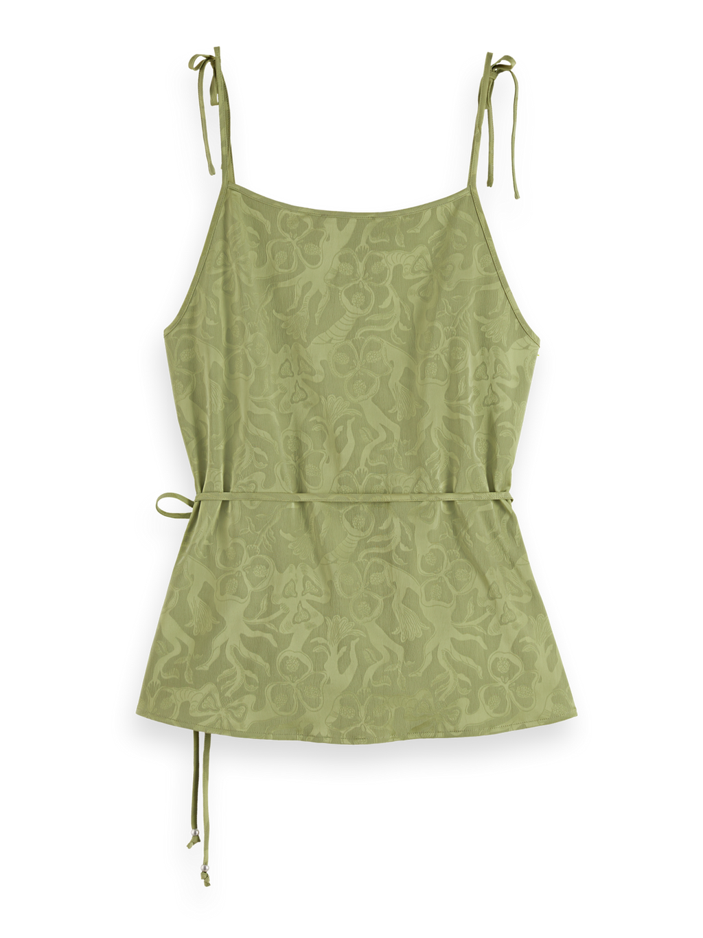 Draped wrap tank