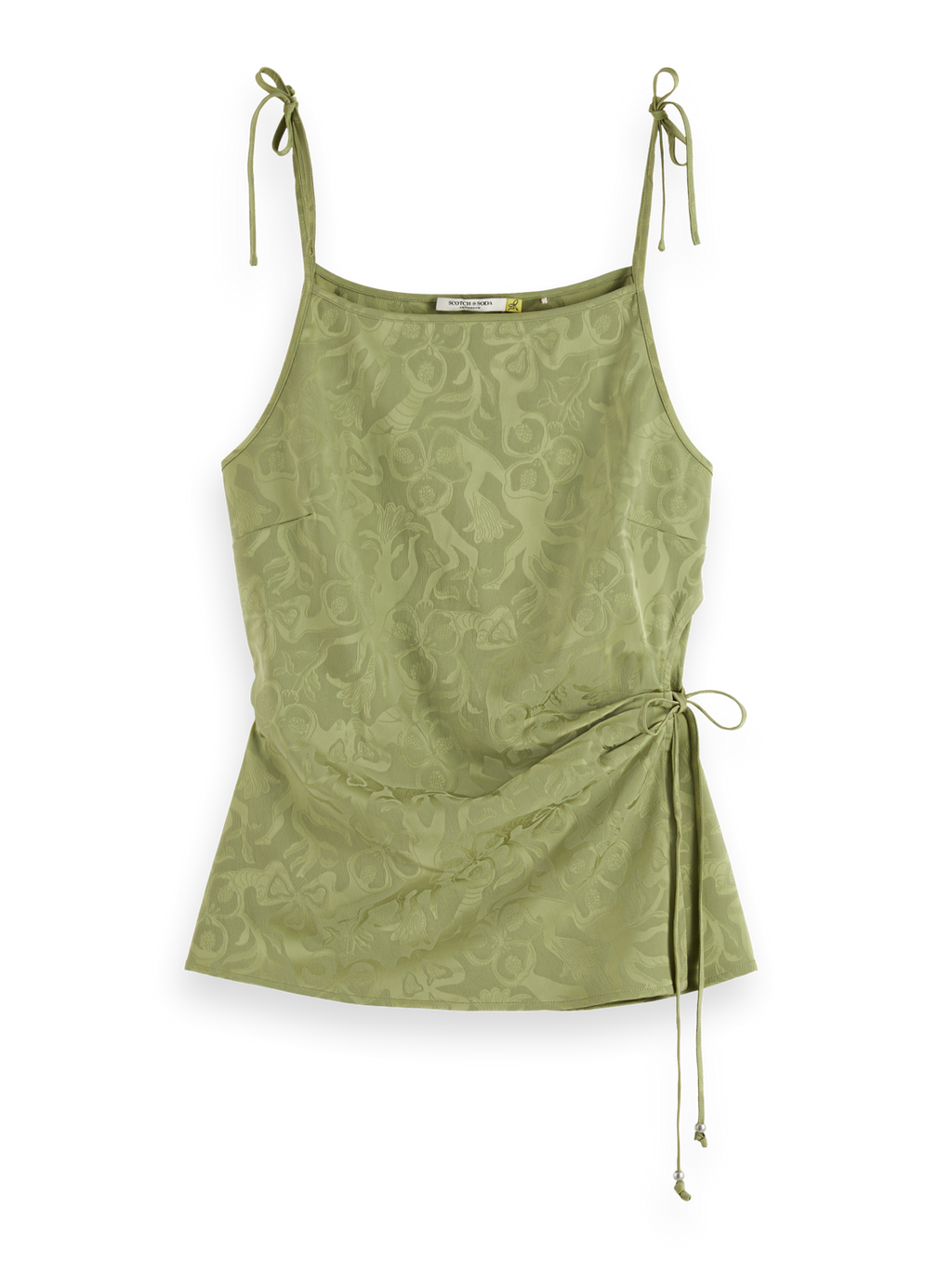 Draped wrap tank – Scotch & Soda Amsterdam Draped wrap tank – Scotch & Soda Amsterdam