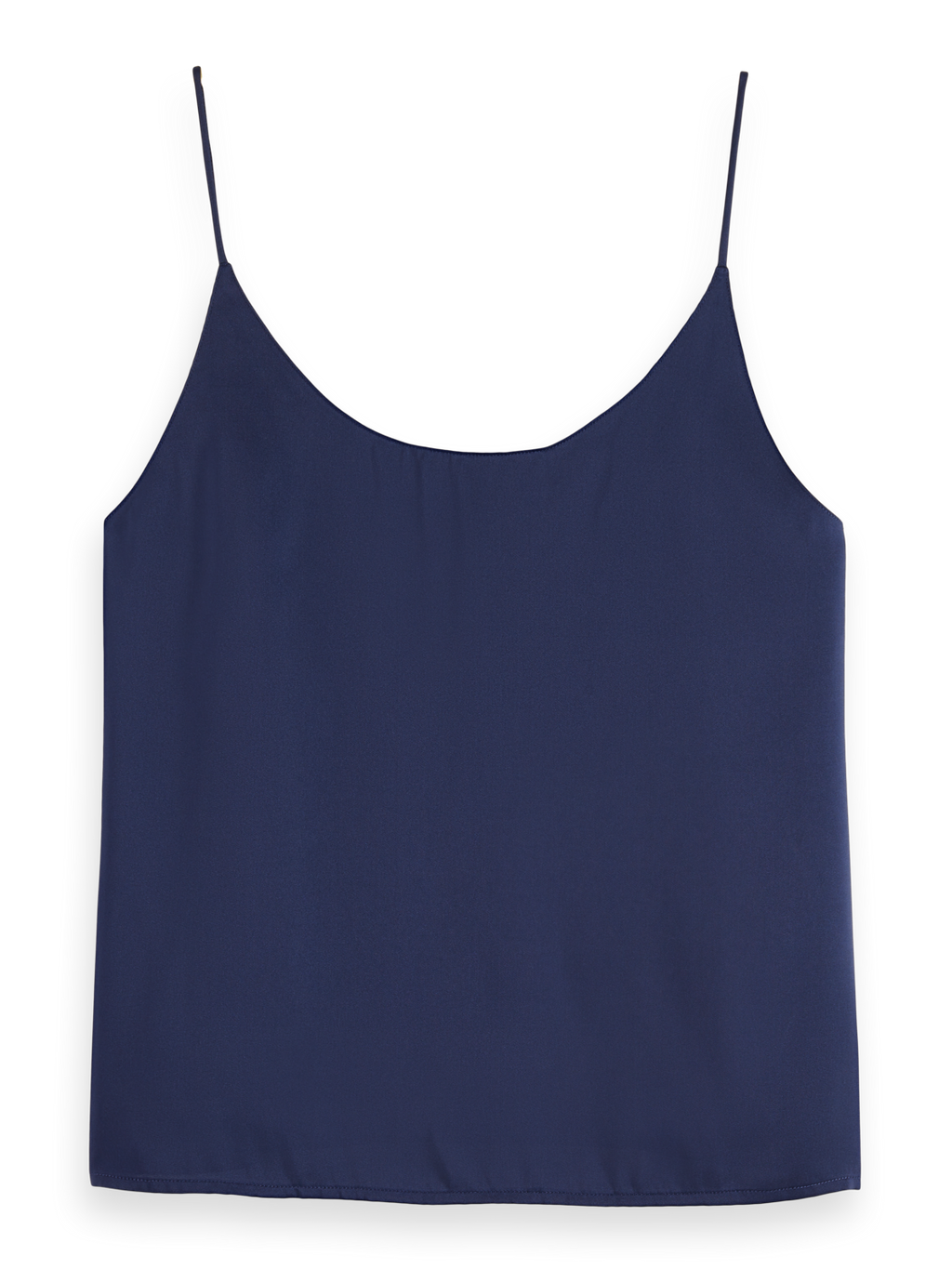 Singlet woven front jersey back tank