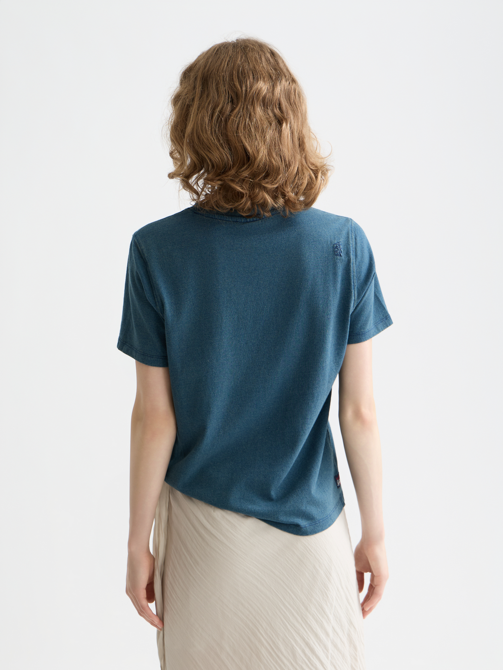 Indigo graphic T-shirt