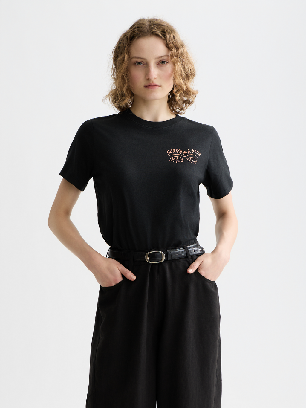 logo artwork T-shirt