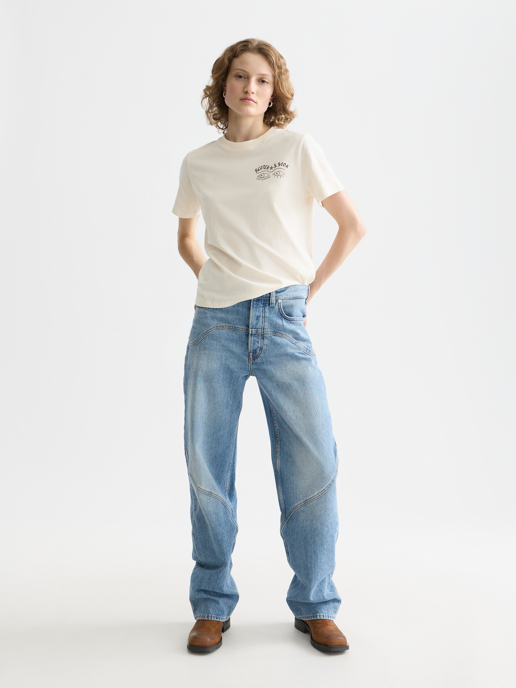 logo artwork T-shirt