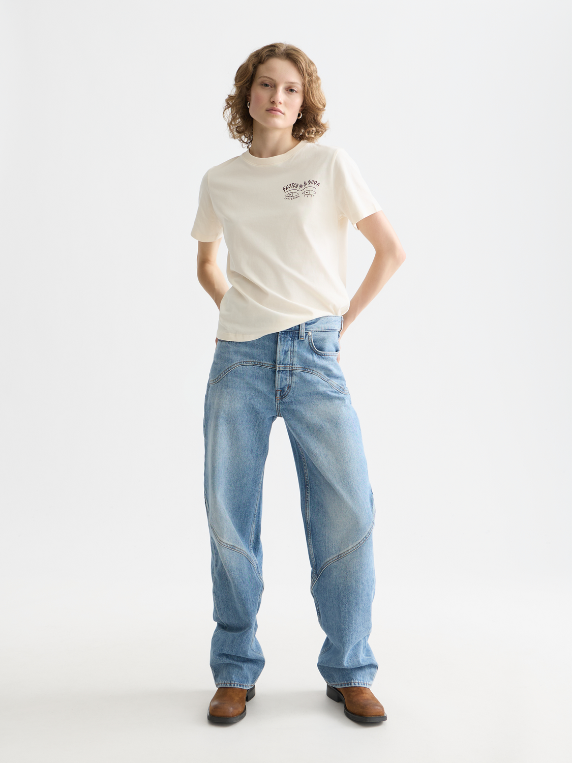 logo artwork T-shirt