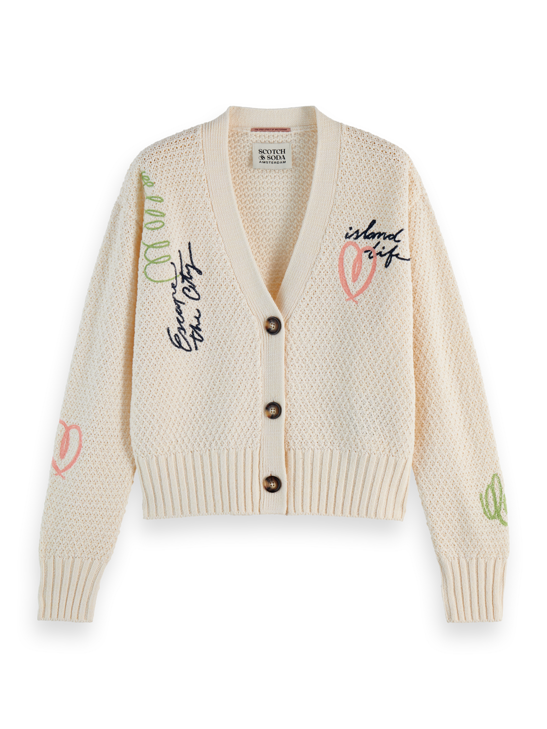 Embroidered Cardigan