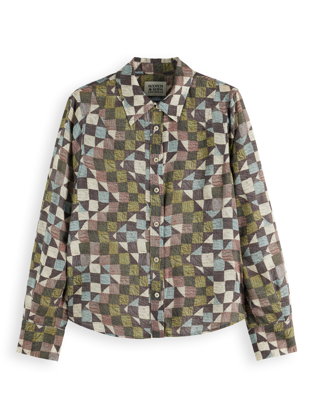 Printed relaxed shirt