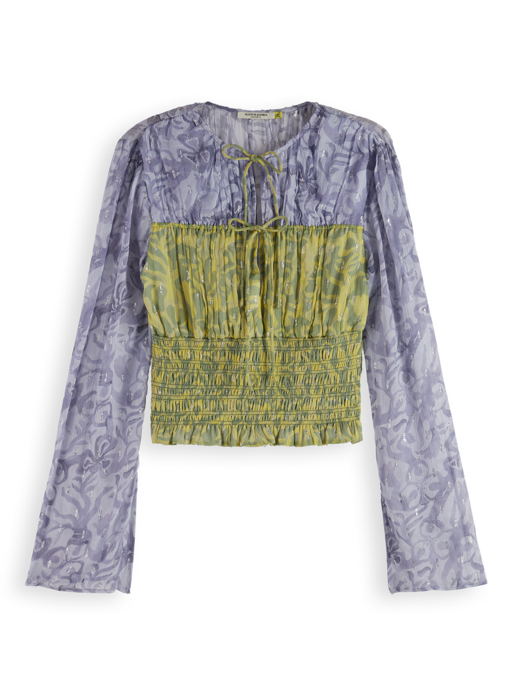 Smocked waist top
