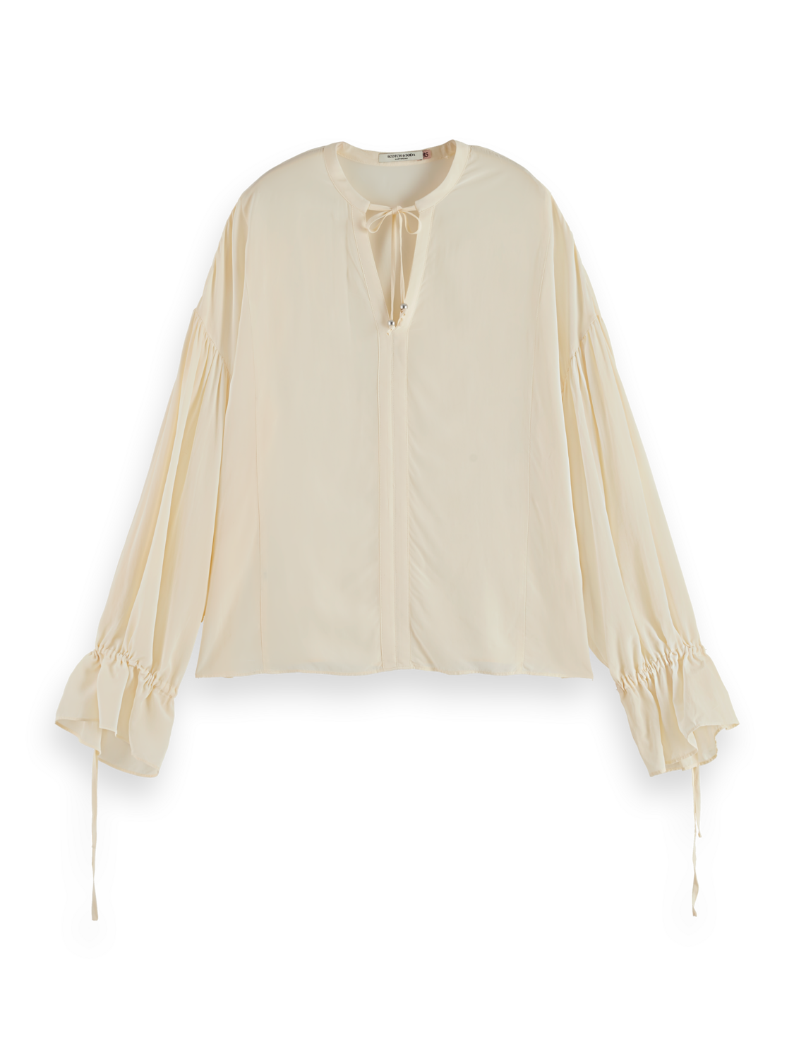 Easy top with draw string cuffs