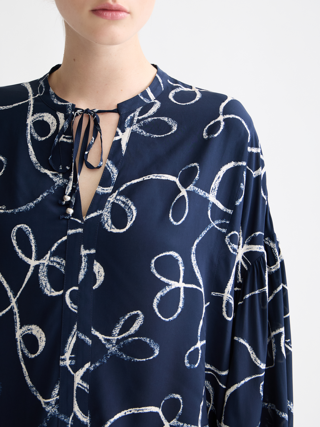 Print blouse