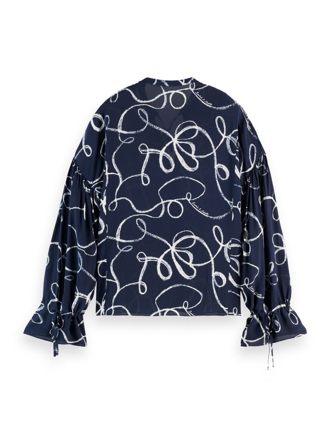 Print blouse