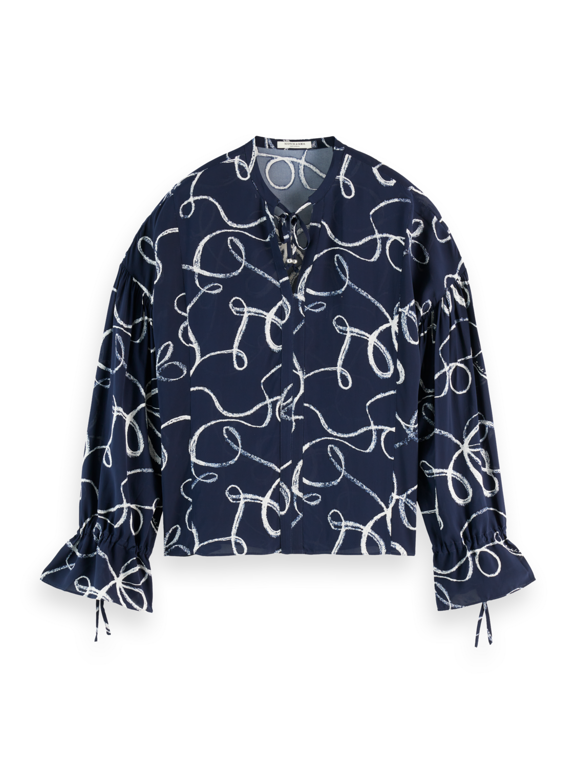 Print blouse