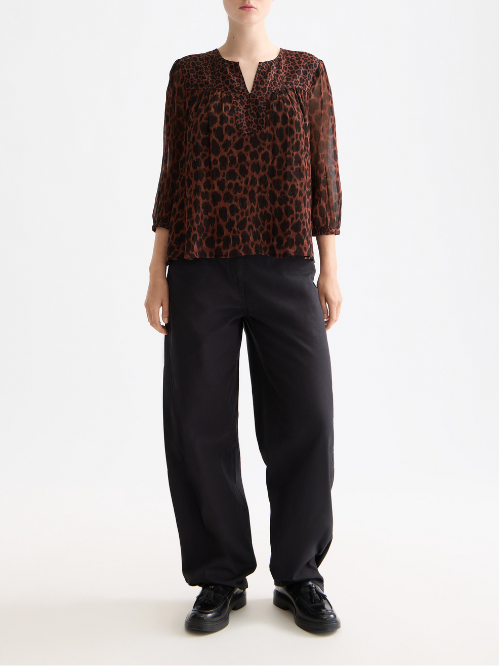 Print short sleeve top – Scotch & Soda Amsterdam