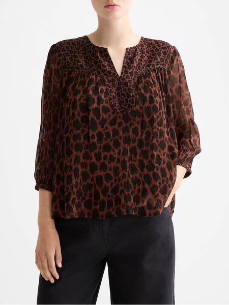 Print short sleeve top – Scotch & Soda Amsterdam