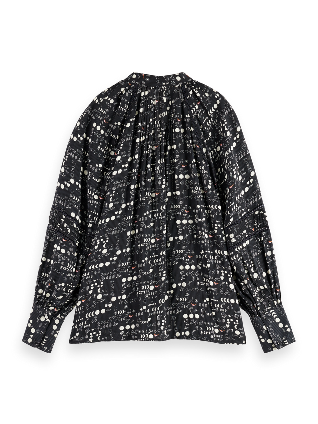Lace detail blouse