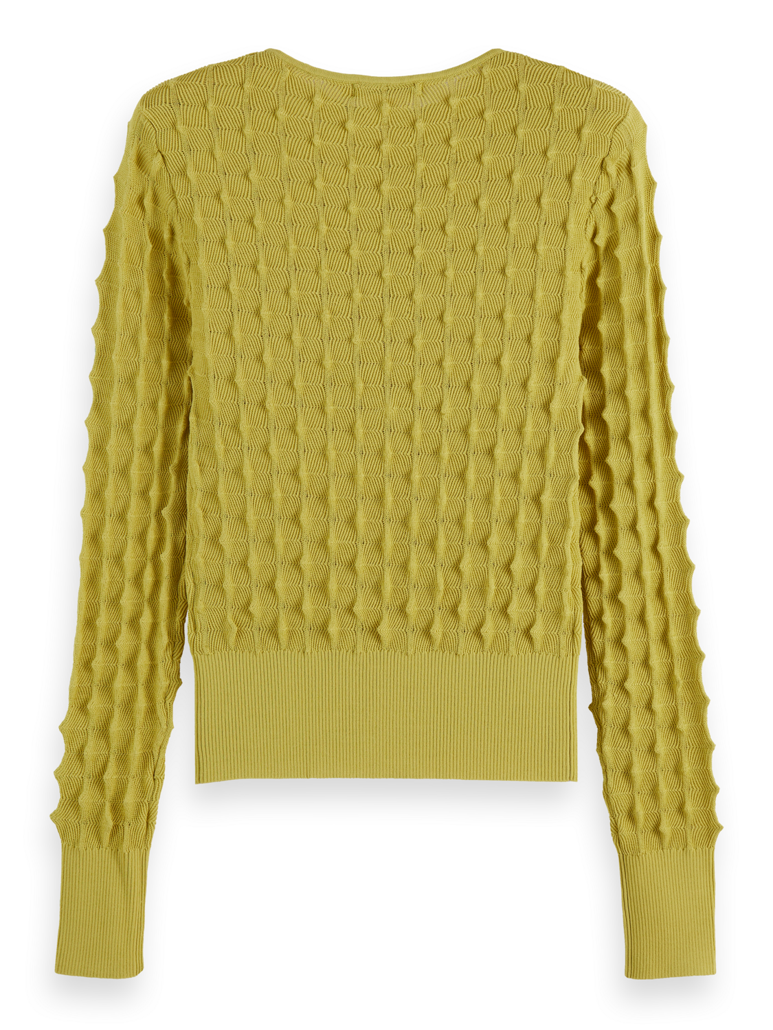 textured stitch pullover