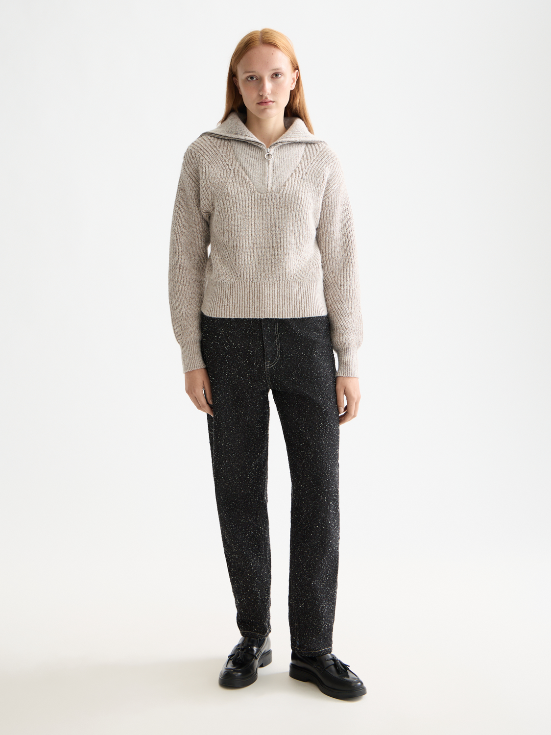 Half zip pullover