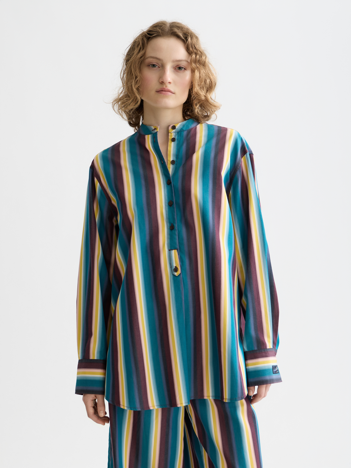 Relaxed striped shirt