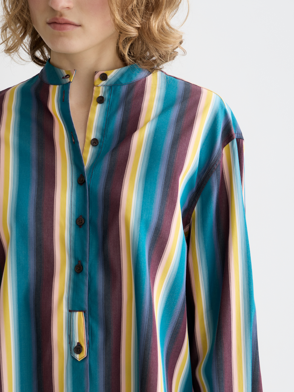 Relaxed striped shirt