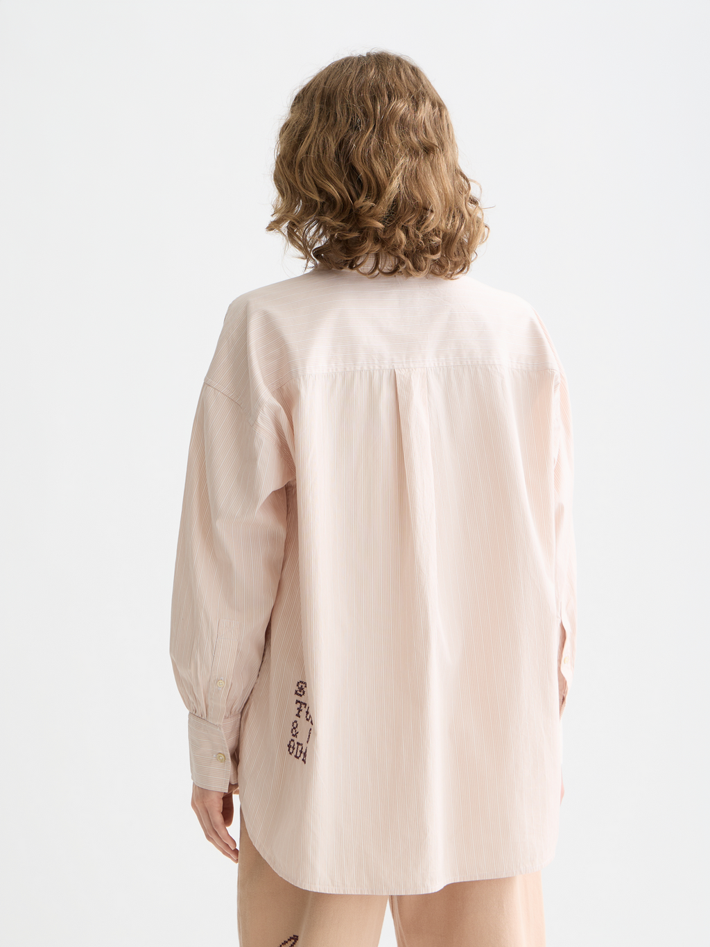 Embroidery girlfriend shirt