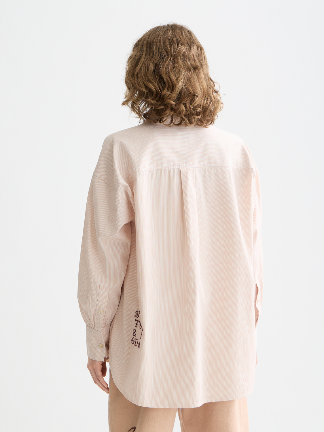 Embroidery girlfriend shirt