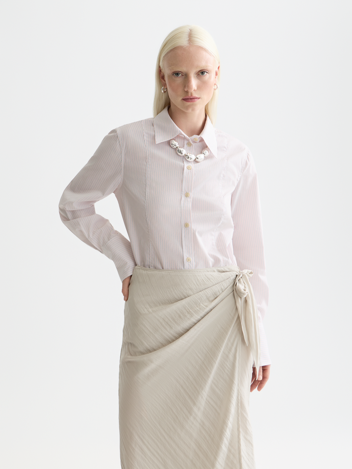 Regular-fit poplin shirt