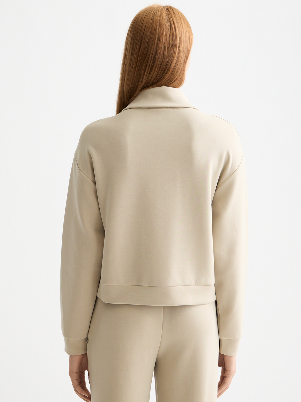 Tencel utility sweatshirt