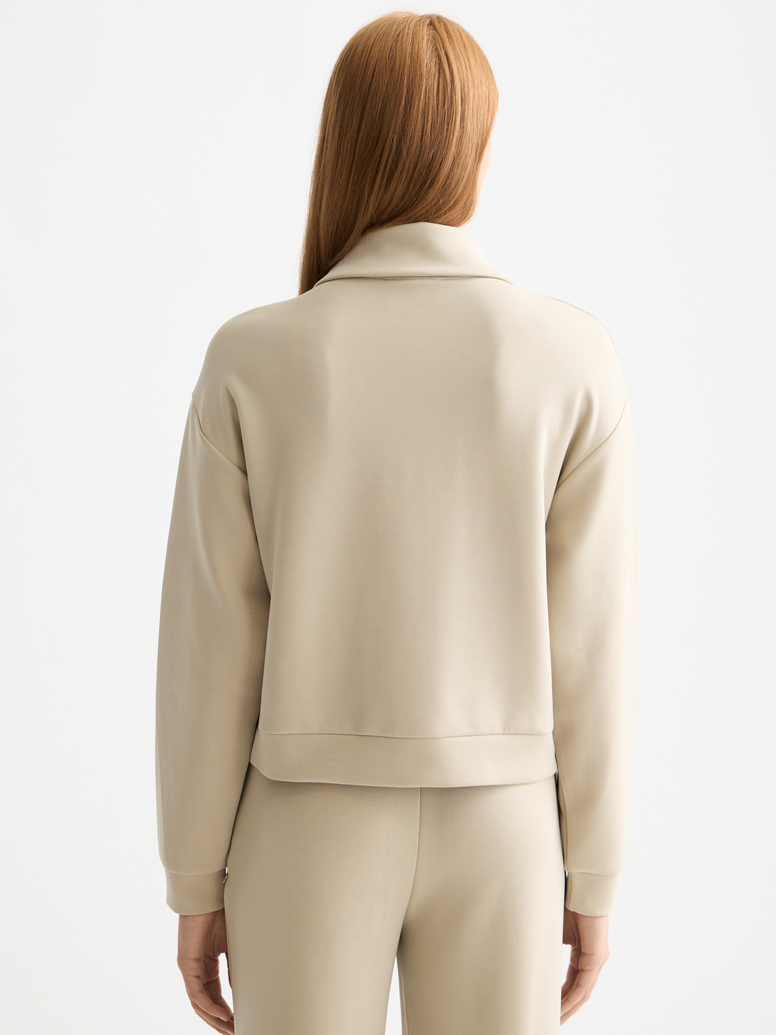 Tencel utility sweatshirt