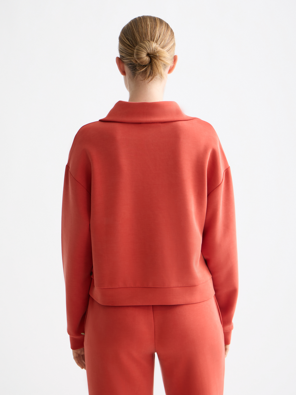 Tencel utility sweatshirt