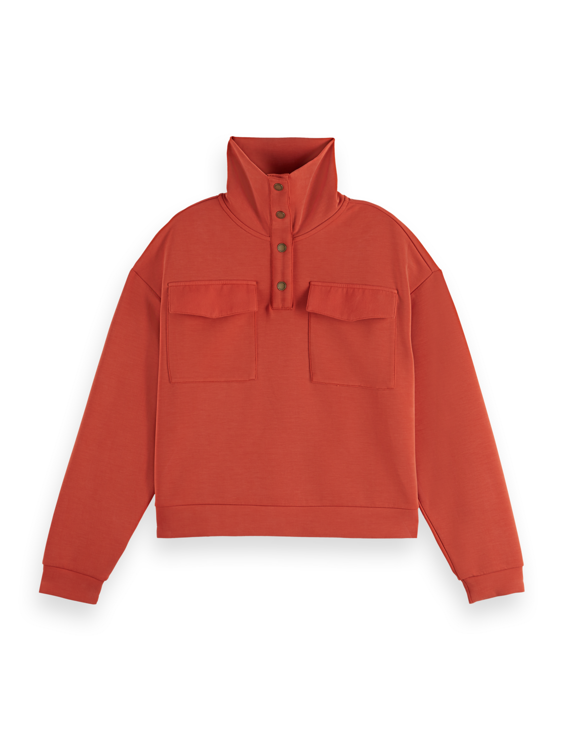Tencel utility sweatshirt