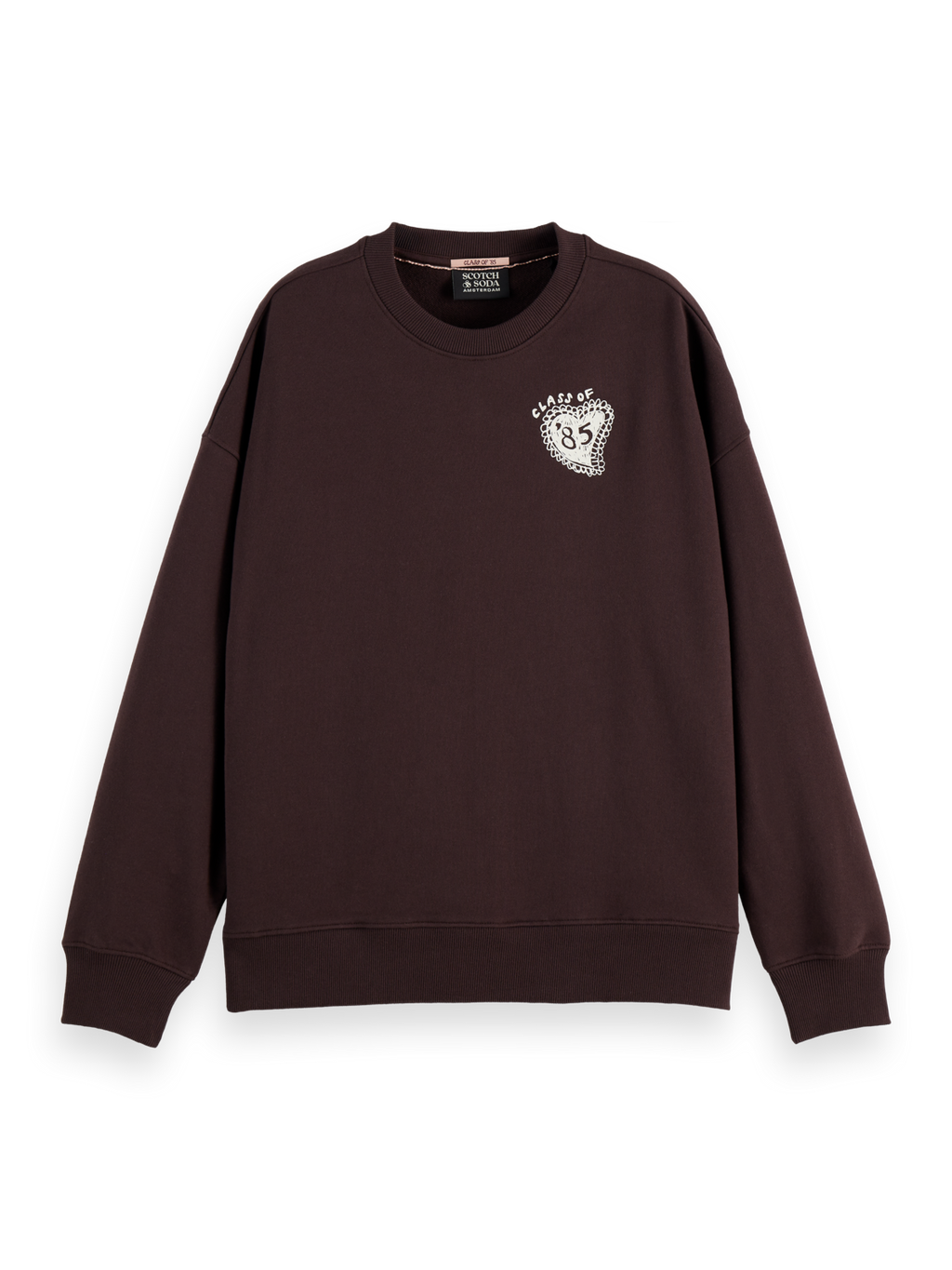 Artwork oversized sweatshirt