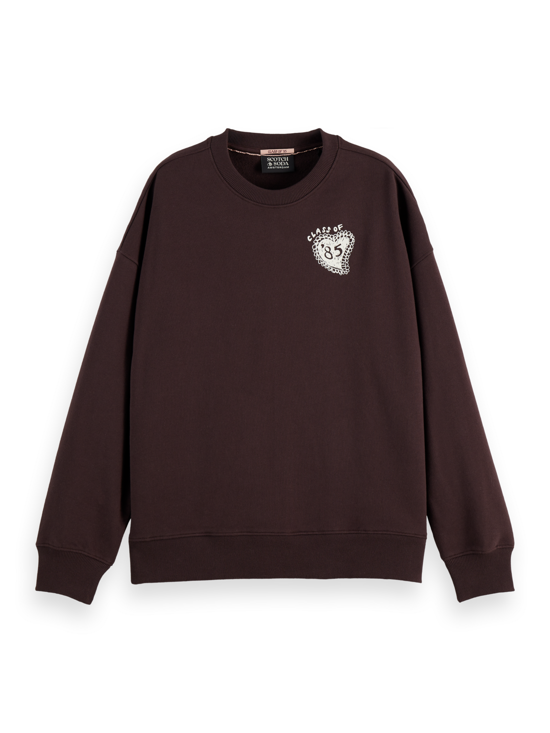 Artwork oversized sweatshirt
