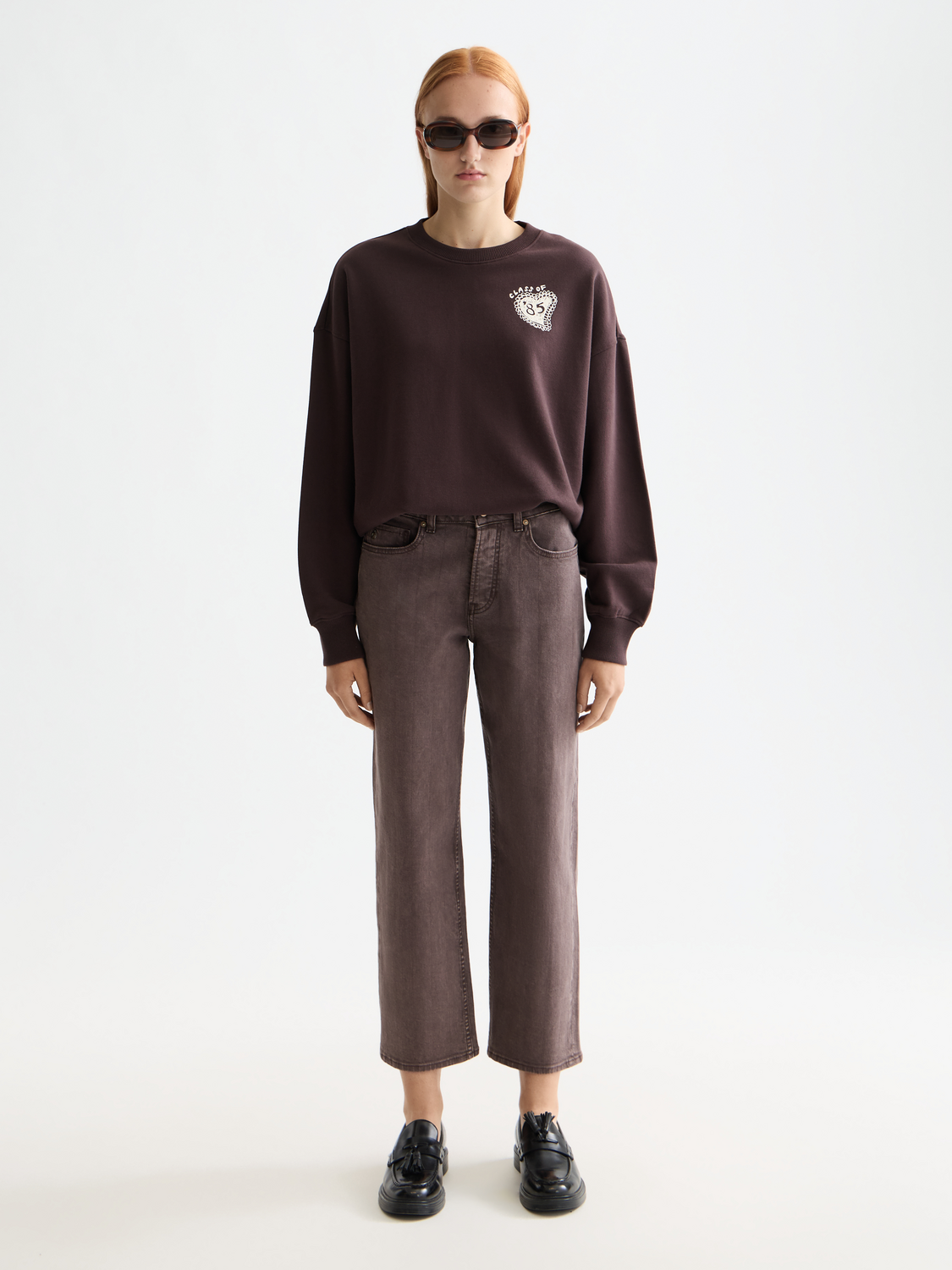Artwork oversized sweatshirt