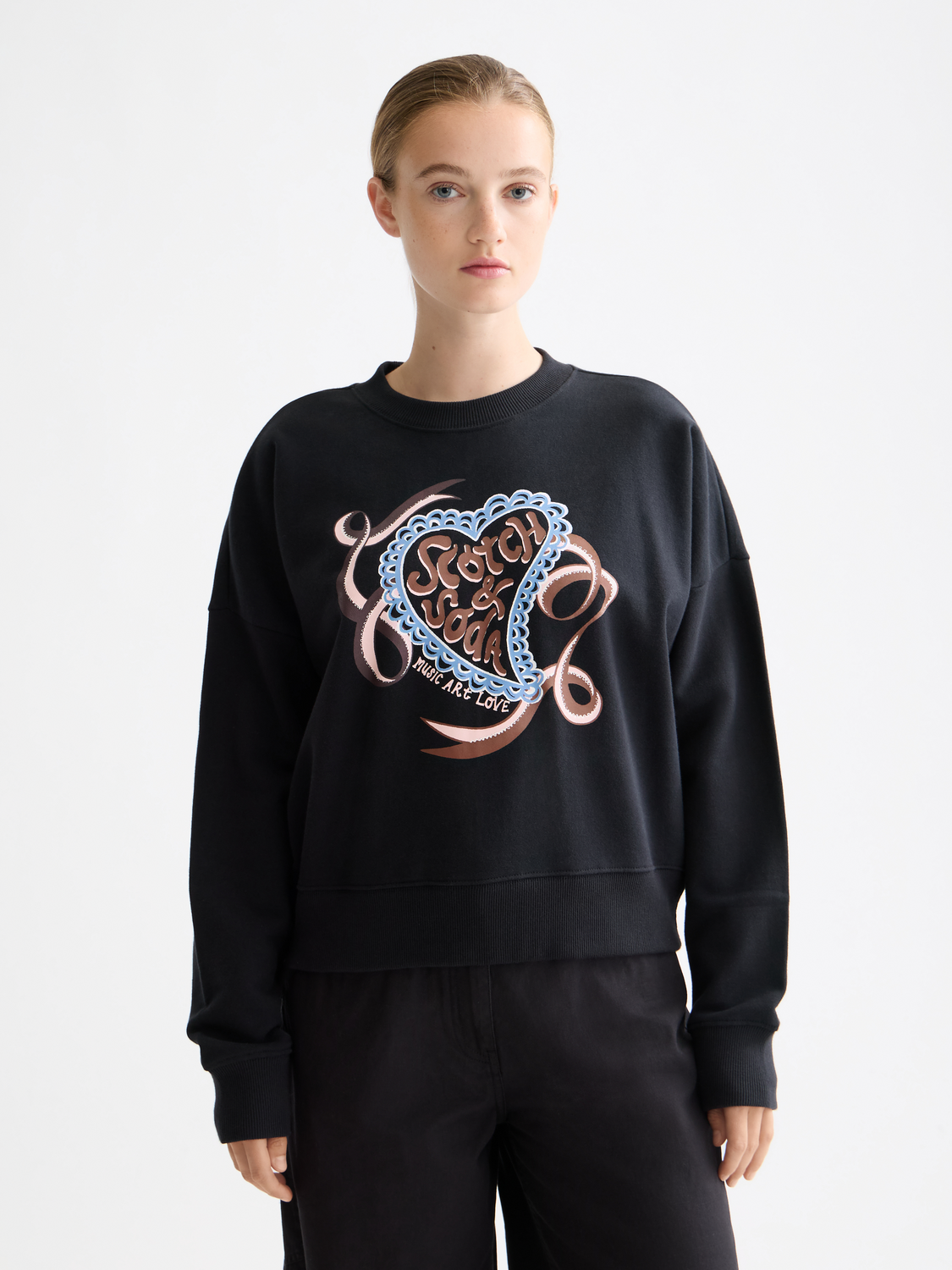 Artwork relaxed sweatshirt