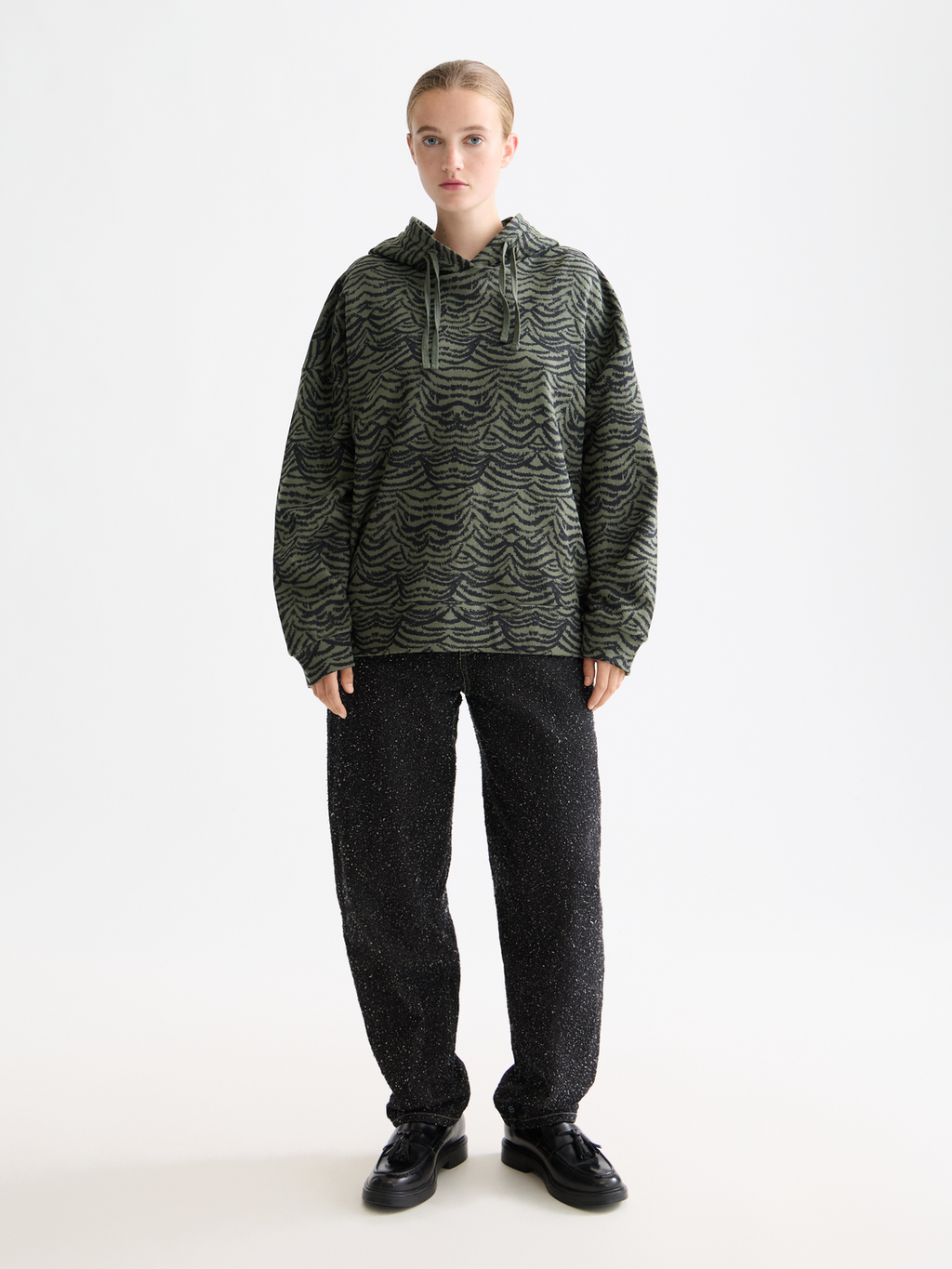 Printed hoodie