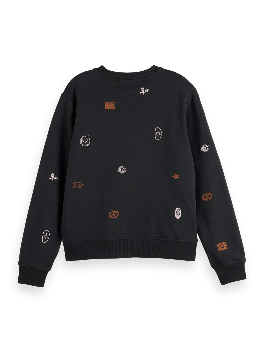 Mini embroidery regular sweatshirt