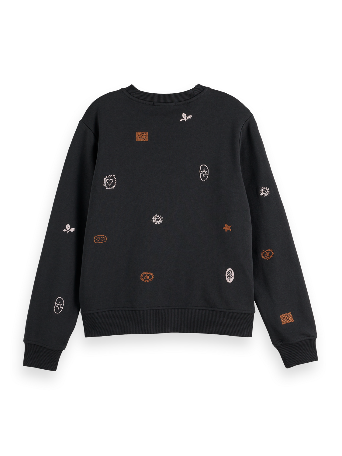 Mini embroidery regular sweatshirt
