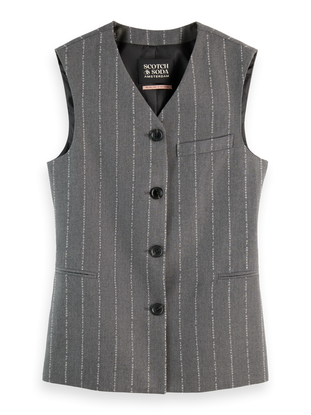 Pinstripe Waistcoat